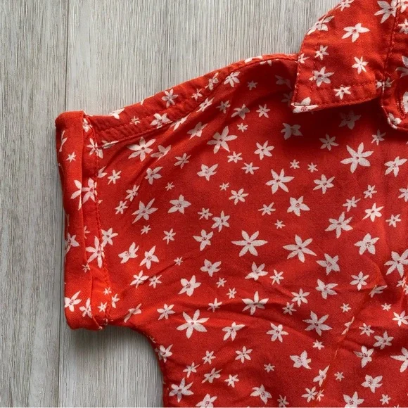 Knot Tie toddler blouse - Picture 3 of 7